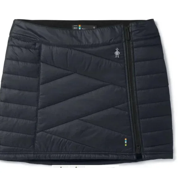 NWT Smartwool Smartloft Quilted Puffer Full Zip Mini Skirt Black Small MSRP$120 - Picture 4 of 17